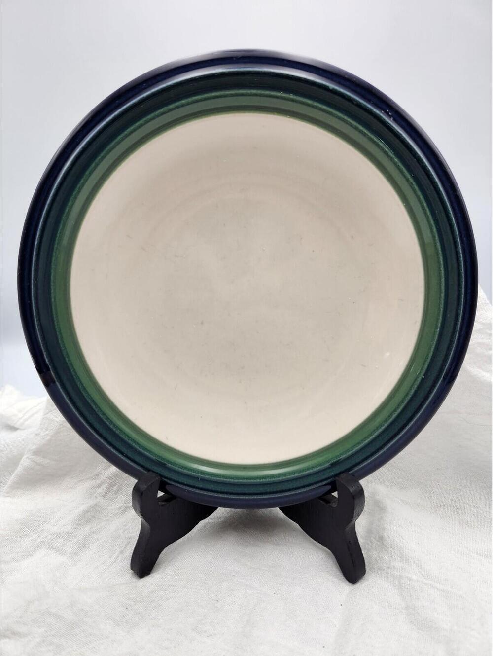 Pfaltzgraff Ocean Breeze Sandwich Salad Plate 8" Blue Green Teal Stoneware J3